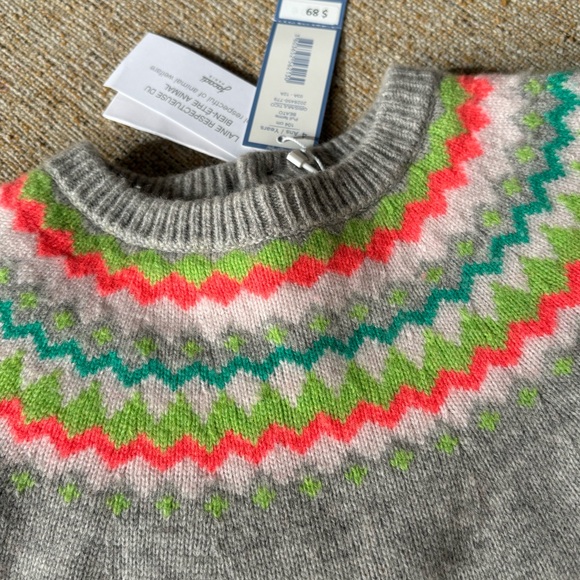 NWT✨Jacadi Paris - Kids’ Fair Isle Sweater (4 y/o) 🎁Giftable condition - Picture 2 of 6